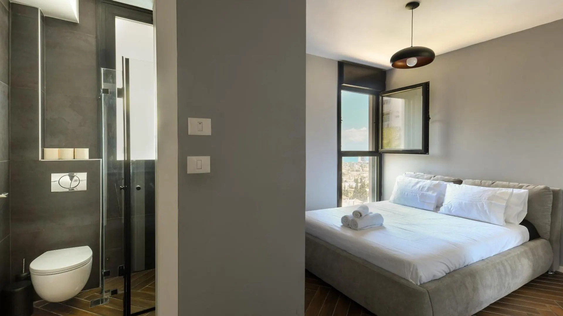 Stunning 2Br Apartment With Balcony And Ocean View In The Heart Of Haifa By Sea N' Rent